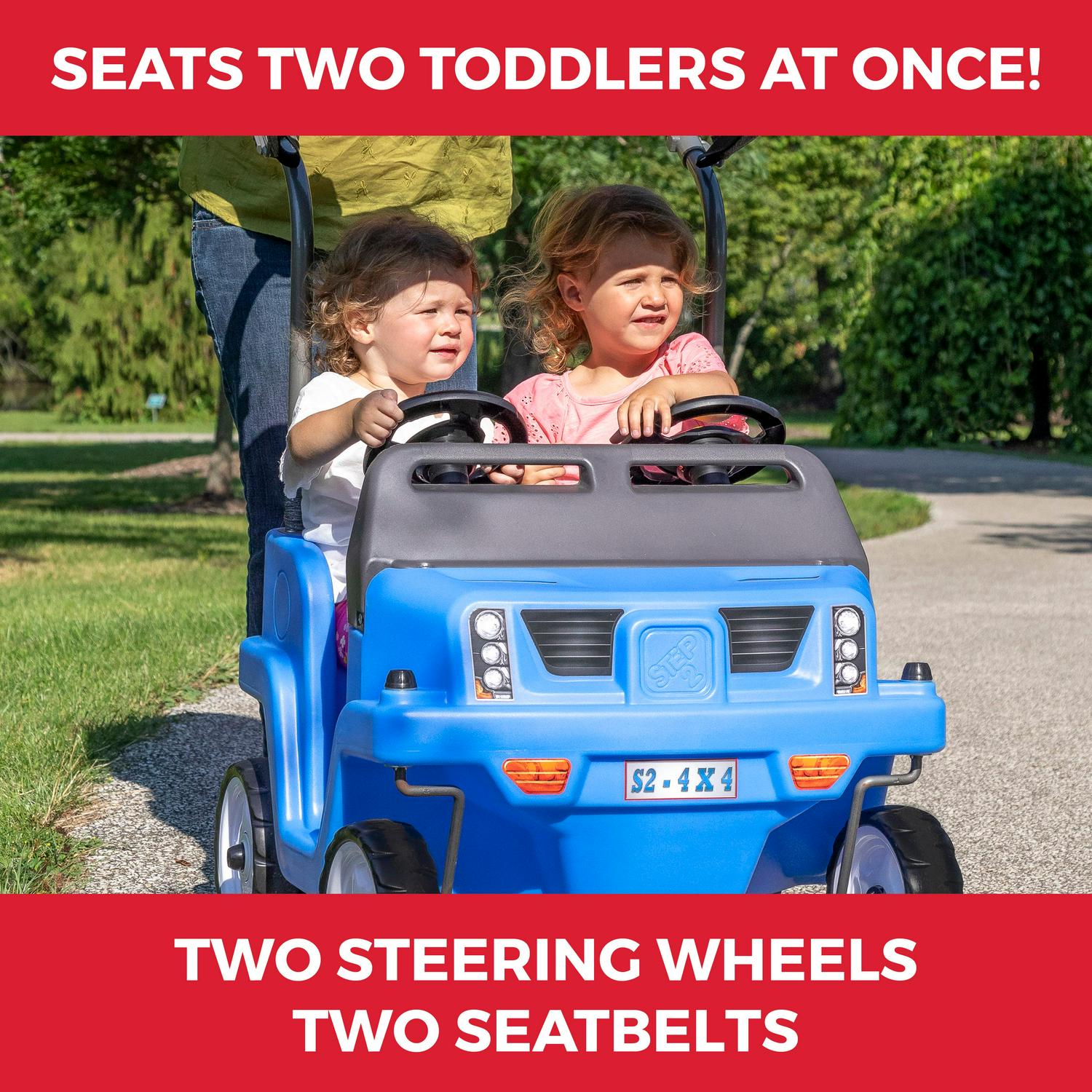 Limited Everyday Co Step2 Side-by-Side Push Around SUV Two-Seater Push Car Value