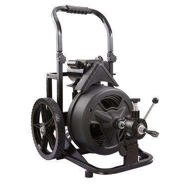 Durable Direct Source XtremepowerUS 45078 45078 Drain Snake Commercial w/Attachments 100' Electric Sewer Sound
