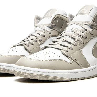 2026 Upgraded Smart Pick Air Jordan 1 Mid "Linen / College Grey" Improved