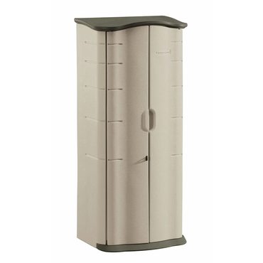 Select Clear Choice Rubbermaid Vertical Resin Weather Resistant Outdoor Storage Shed Functional