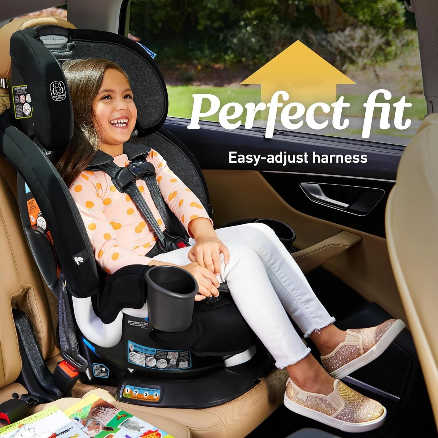 Limited Simple Goods Graco Turn2Me 3-in-1 Rotating Convertible Car Seat, Cambridge Fine