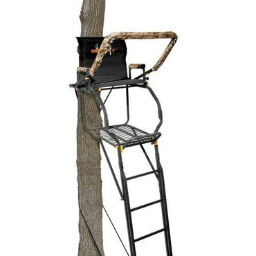 Select Pure Value 20 ft. The Skybox Deluxe 1-Person Deer Hunting Ladder Tree Stand Functional