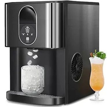 Limited Direct Source Nugget Ice Maker,Countertop Ice Maker with Soft Chewable Ice,44 Lbs/24H Value