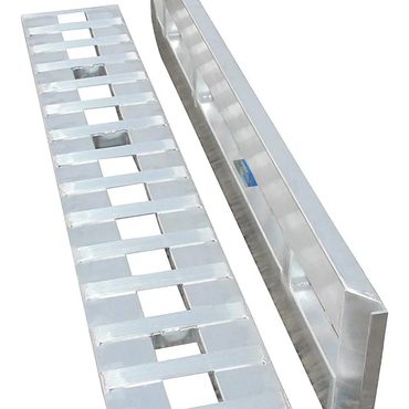 Economy Standard Goods 7 FT x 15 Aluminum 6000 LB RampS CAR Truck Trailer Auto Hauler Knife & Hook Ends Original