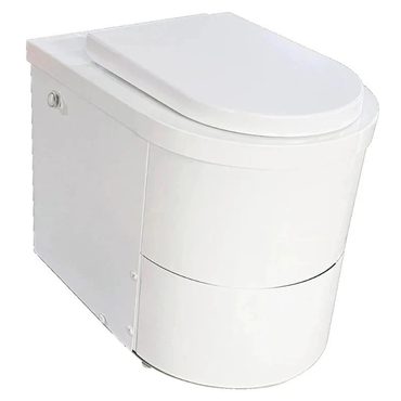 Classic Clear Choice TinyJohn XL Gas or Electric Waterless Incinerator Toilet Value