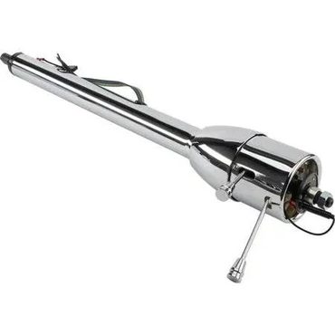 Limited Fresh Find Speedway Motors 91032976 Standard GM 5-Position Tilt Steering Column, 33 inch Long, Chrome Universal