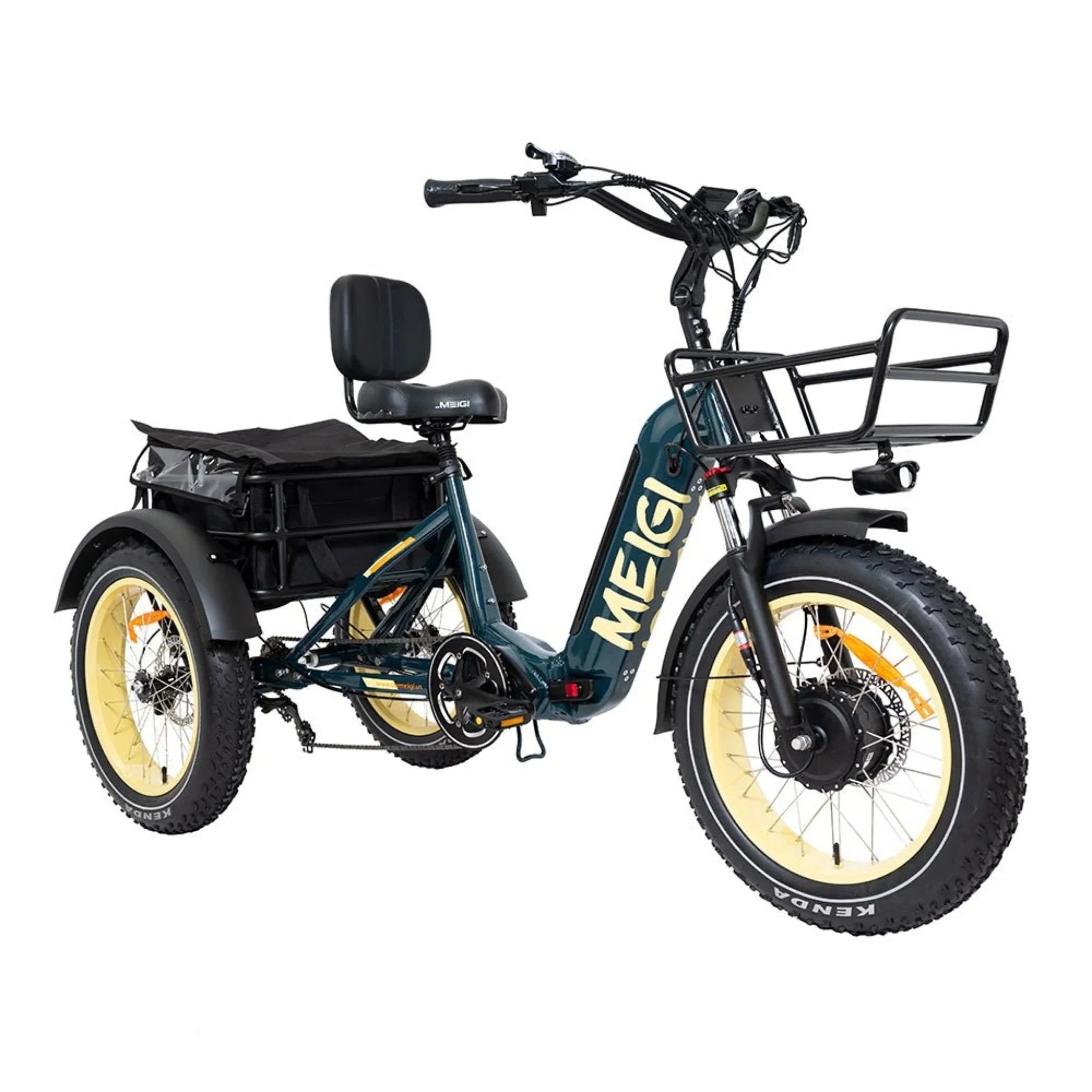 Genuine Open Market SILVERADO 20 48V/14AH 750W Foldable Fat Tire Electric Trike, 330LBS (96817362) Improved