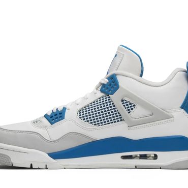 Revolutionary Open Market Jordan 4 Retro 'Military Blue' 2012 Improved