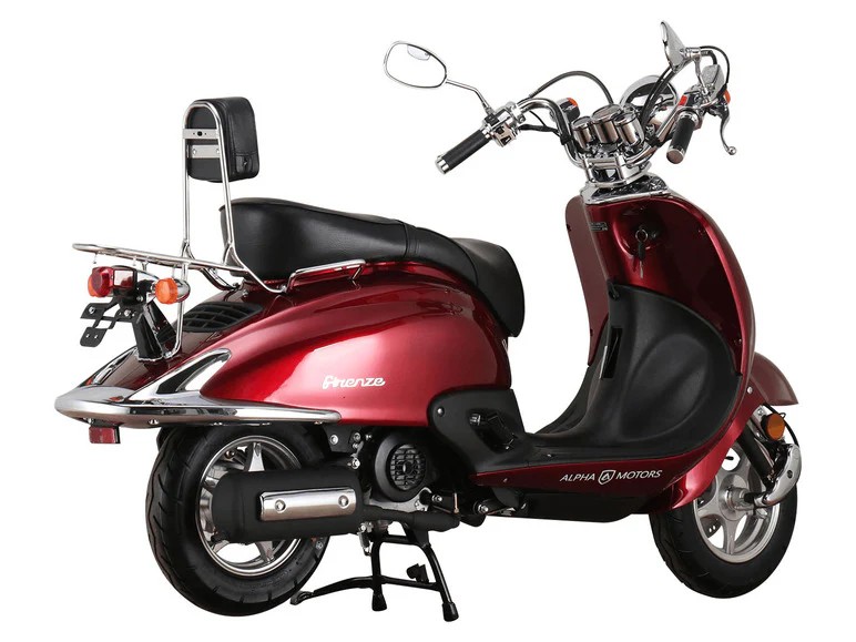 Durable True Basics Alpha Motors Mofaroller Firenze 50 ccm 25 km/h / 45 km/h, EURO5 Sound