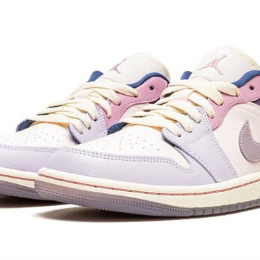Economy Clear Choice Air Jordan 1 Low WMNS "Pastel Plum" Improved