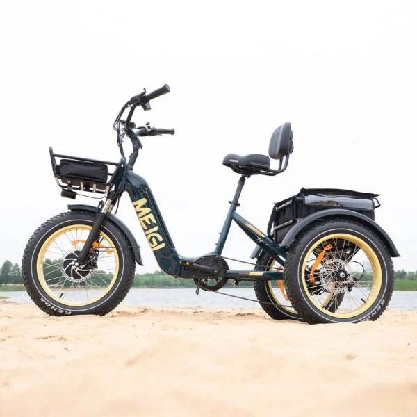 Genuine Open Market SILVERADO 20 48V/14AH 750W Foldable Fat Tire Electric Trike, 330LBS (96817362) Improved