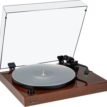 Durable True Basics Fluance RT81+ Vinyl Turntable, VM95E Cartridge, Walnut Budget