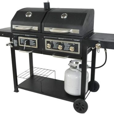 Annual Simple Goods Dual Fuel Combination Charcoal/Gas Grill Enhanced