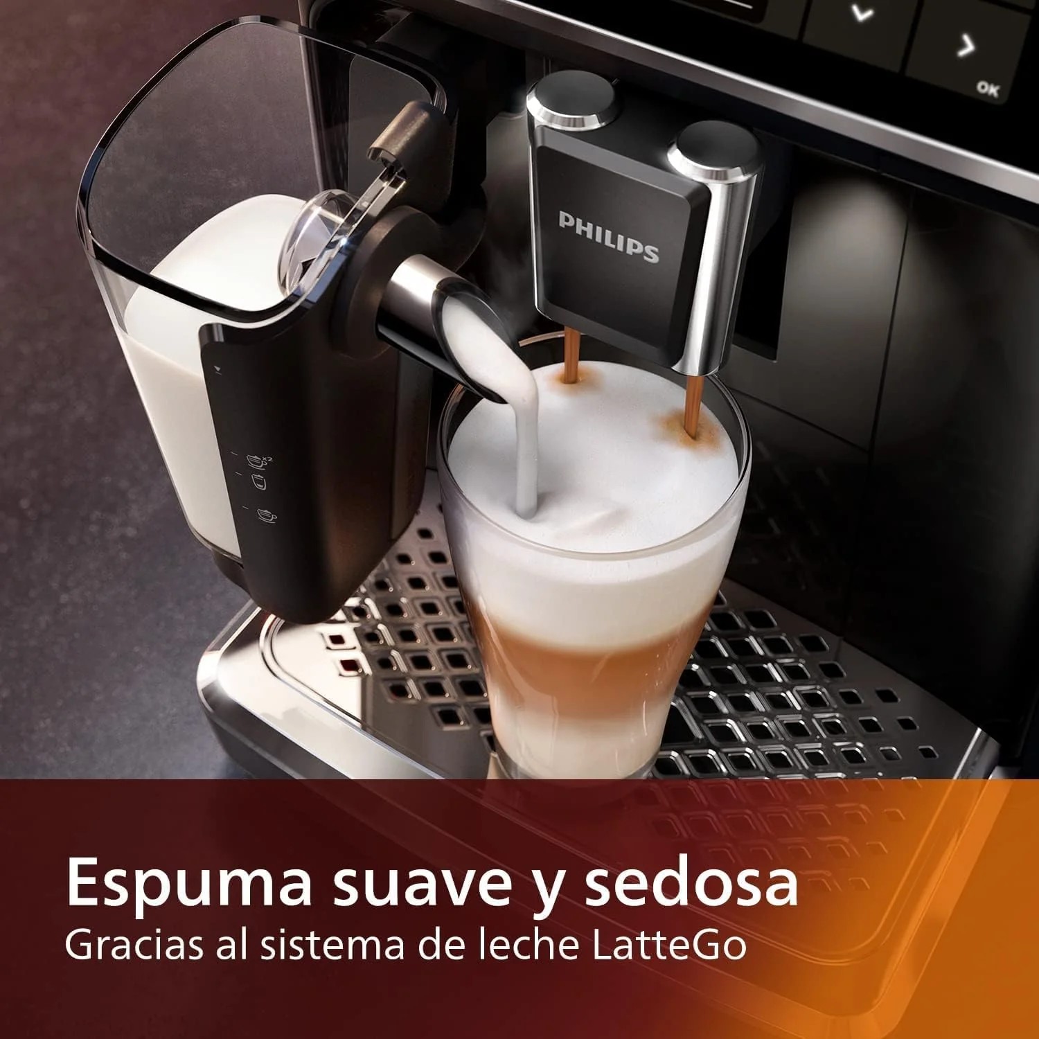 Essential Fresh Find PHILIPS 5400 Fully Automatic Espresso Machine with LatteGo Everyday