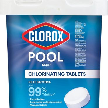 Limited Fresh Find Pool&Spa Active99 3” Chlorinating Tablet, Kills Bacteria & Stops Algae, 35LB Sensible