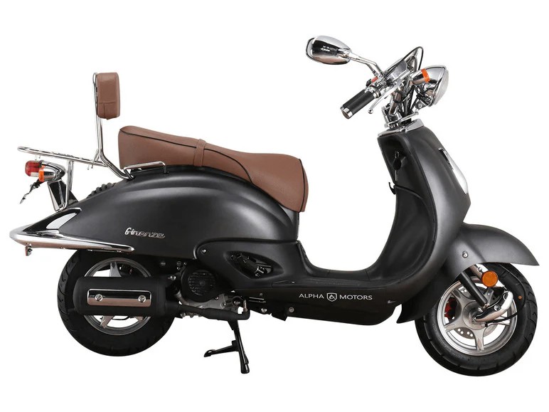 Durable True Basics Alpha Motors Mofaroller Firenze 50 ccm 25 km/h / 45 km/h, EURO5 Sound
