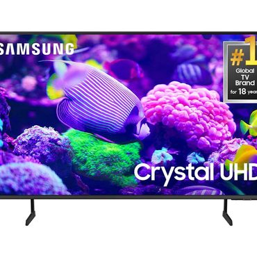 Durable Standard Goods Samsung 85′′ Crystal UHD 4K Smart TV DU7200B with PurColor, HDR, and Tizen OS – 2024 Model Distinctive