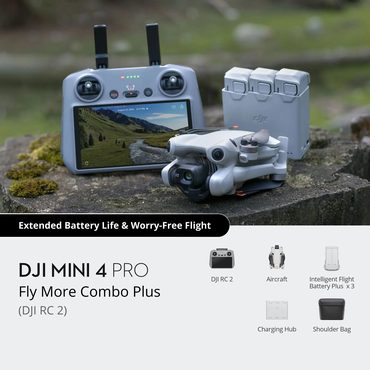 Limited Pure Value DJI Mini 4 Pro Fly More Combo with DJI RC 2 Controller Value