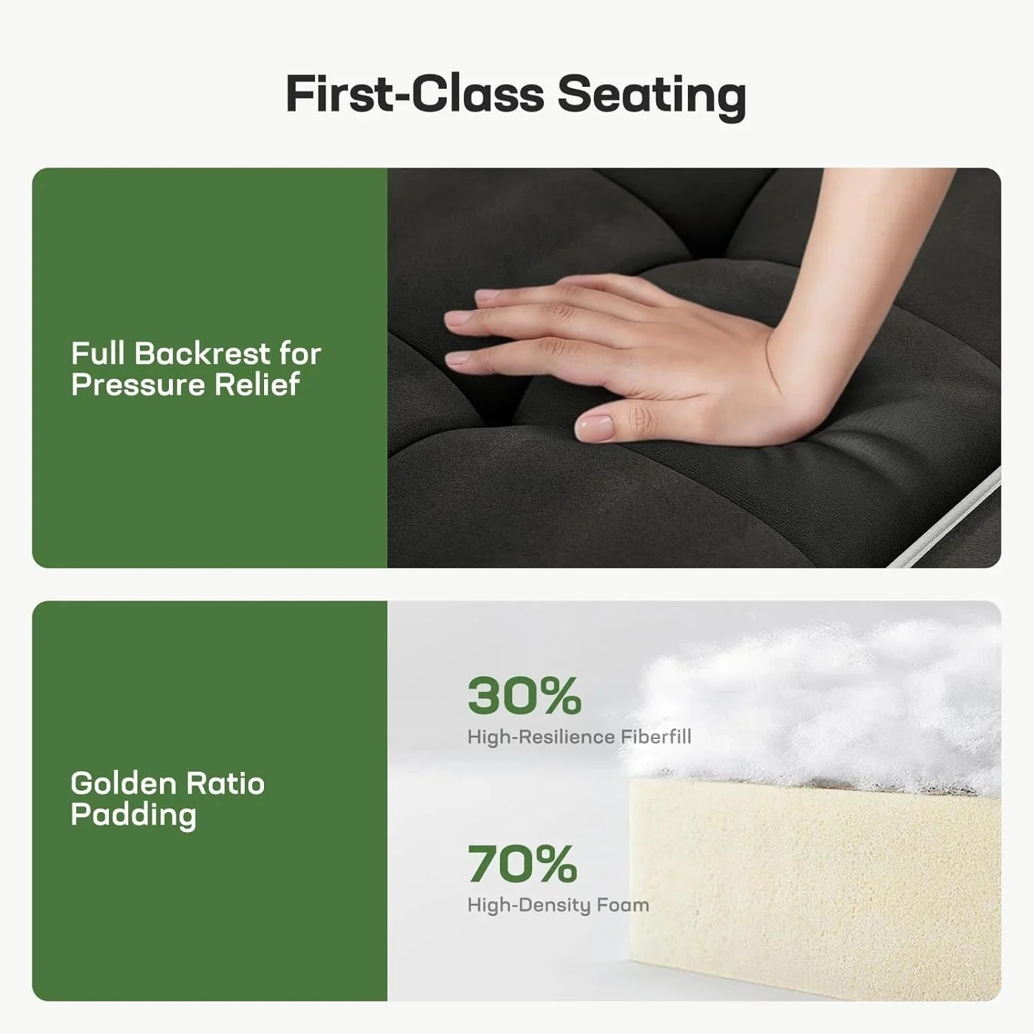 Annual Basic Line Sofa Bed 3-in-1 Convertible Sleeper Sofa Enhanced