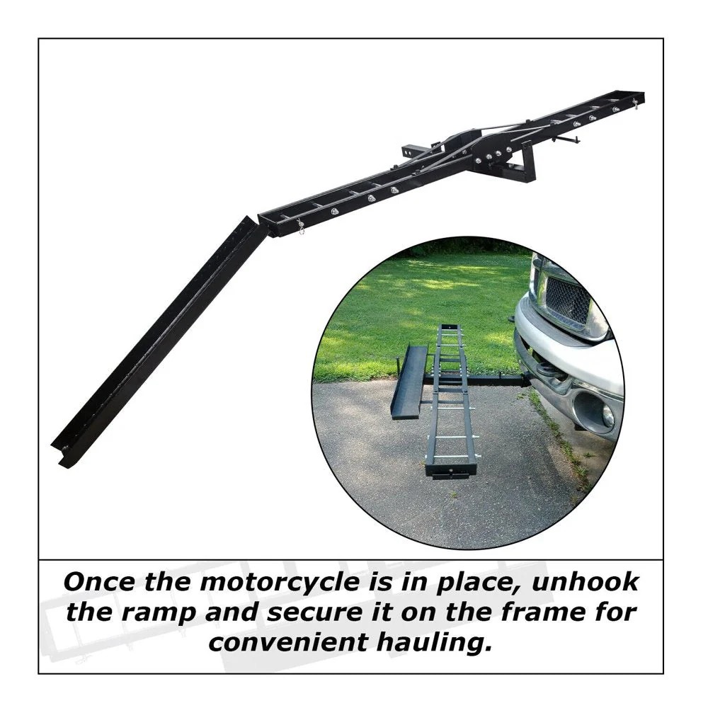 Select Pure Value KOJEM 500 Lbs Heavy Duty Motorcycle Dirt Bike Scooter Carrier Hitch Rack Fine