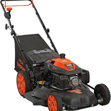 Revolutionary Everyday Co YG2860 22′′ 201cc 3-in-1 Gas Self-Propelled Lawn Mower with CVT and High Wheels Enhanced