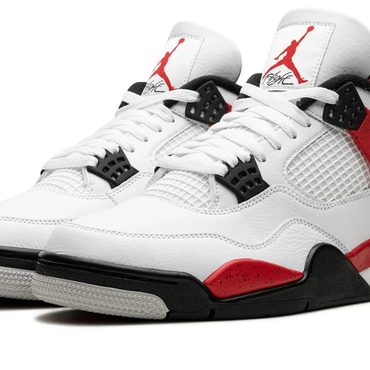 Economy True Basics Air Jordan 4 "Red Cement" Fine