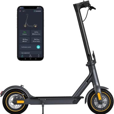 Limited Open Market Electric Scooter 500W Motor 10" Solid Tires, 18 Miles, 19 MPH, Folding Improved