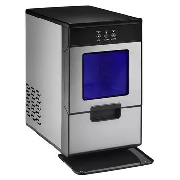 Revolutionary Pure Value 44 Lb. Portable Nugget Icemaker with Auto Shut-Off - Stainless steel Original