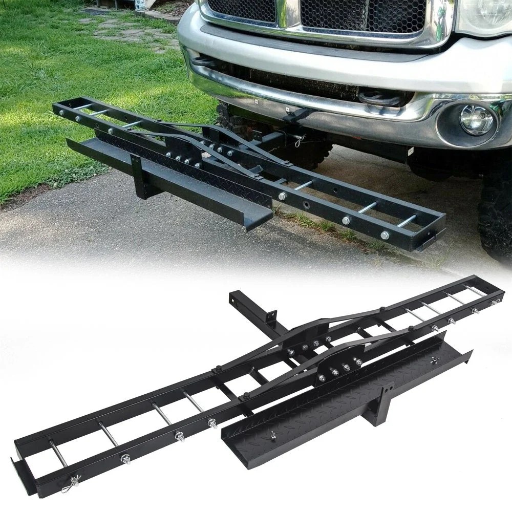 Select Pure Value KOJEM 500 Lbs Heavy Duty Motorcycle Dirt Bike Scooter Carrier Hitch Rack Fine