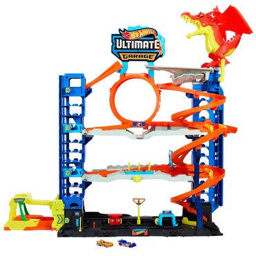 Limited Open Market Hot Wheels City Ultimate Garage Playset with 2 Die-Cast Cars, Storage for 50+ Cars Child Age 4-8 Improved