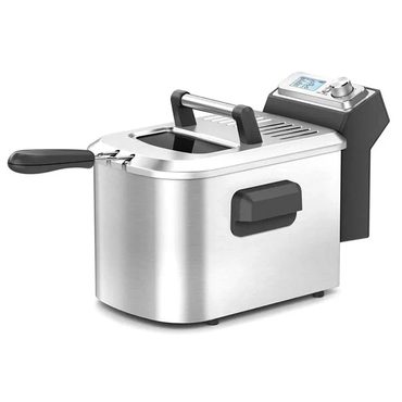 Limited Everyday Co Brushed Stainless Steel Smart Fryer Budget