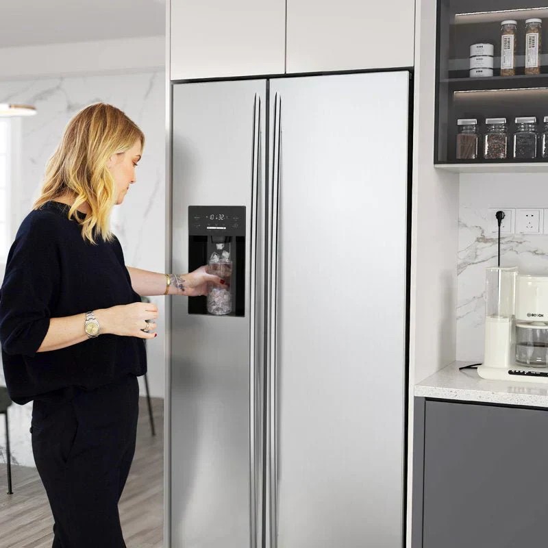 In Season Open Market 36" Side By Side 20.01 Cu. ft. Built-in Refrigerator with Freezer & Ice Maker Included Value