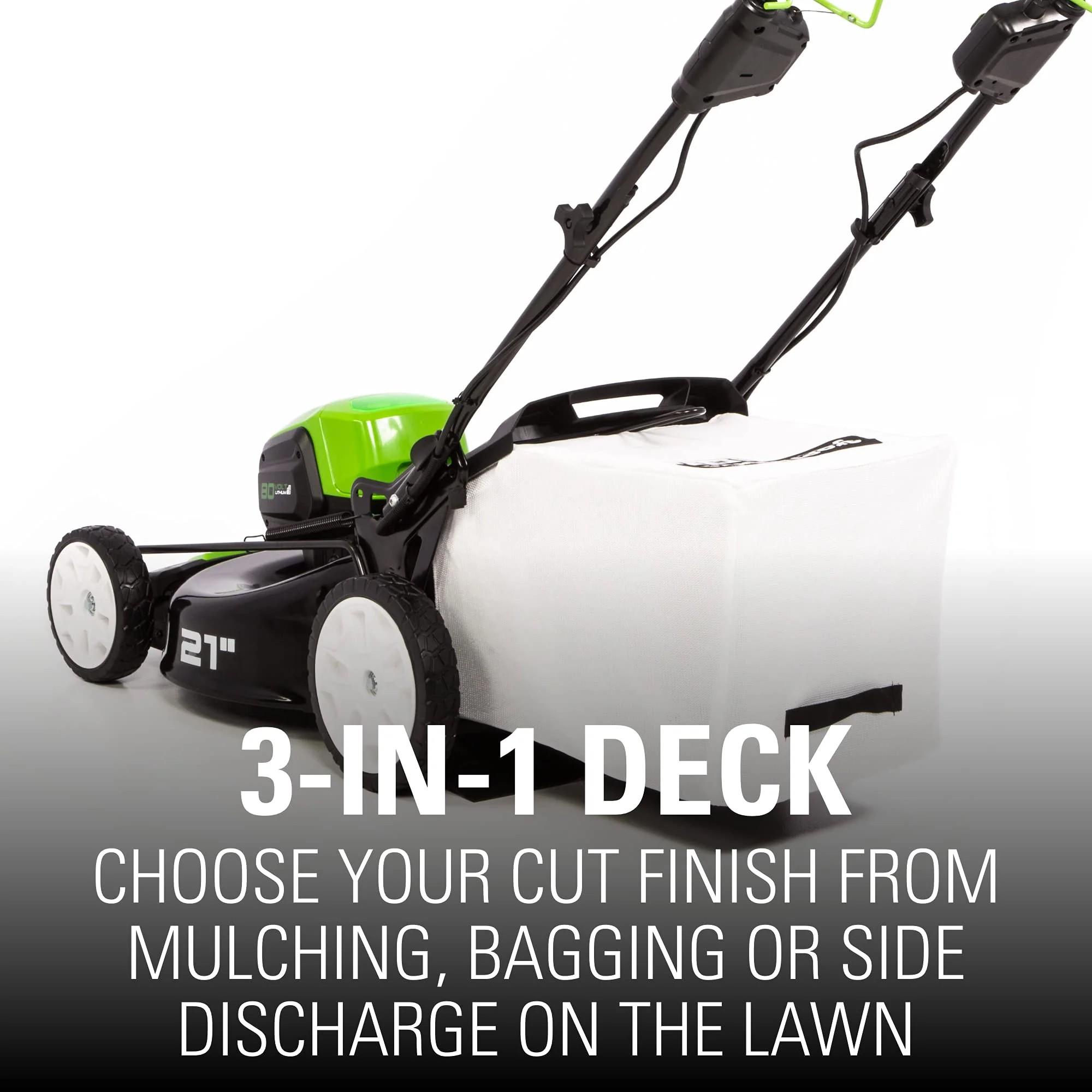 Limited Fresh Find 80V Cordless 21′′ Self-Propelled Brushless Lawn Mower | Greenworks Everyday