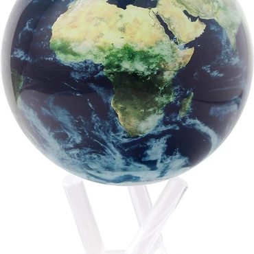 New 2026 Fresh Find MOVA 4.5" Self-Rotating Globe Earth with Clouds, Light Powered Enhanced