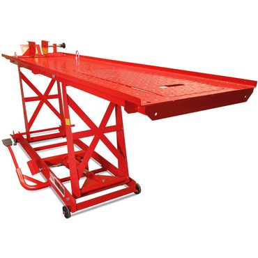 Genuine Fresh Find 1,000 lb Hydraulic Motorcycle Lift Table Extra Long Heavy Duty Universal