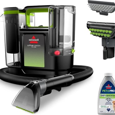 Limited True Basics BISSELL® Little Green® Max Pet Portable Carpet and Upholstery Deep Cleaner Sound