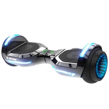 Advanced Standard Goods GOTRAX GLIDE PRO Bluetooth Hoverboard 6.5" Wheels 7 Colors Lights Silver Original