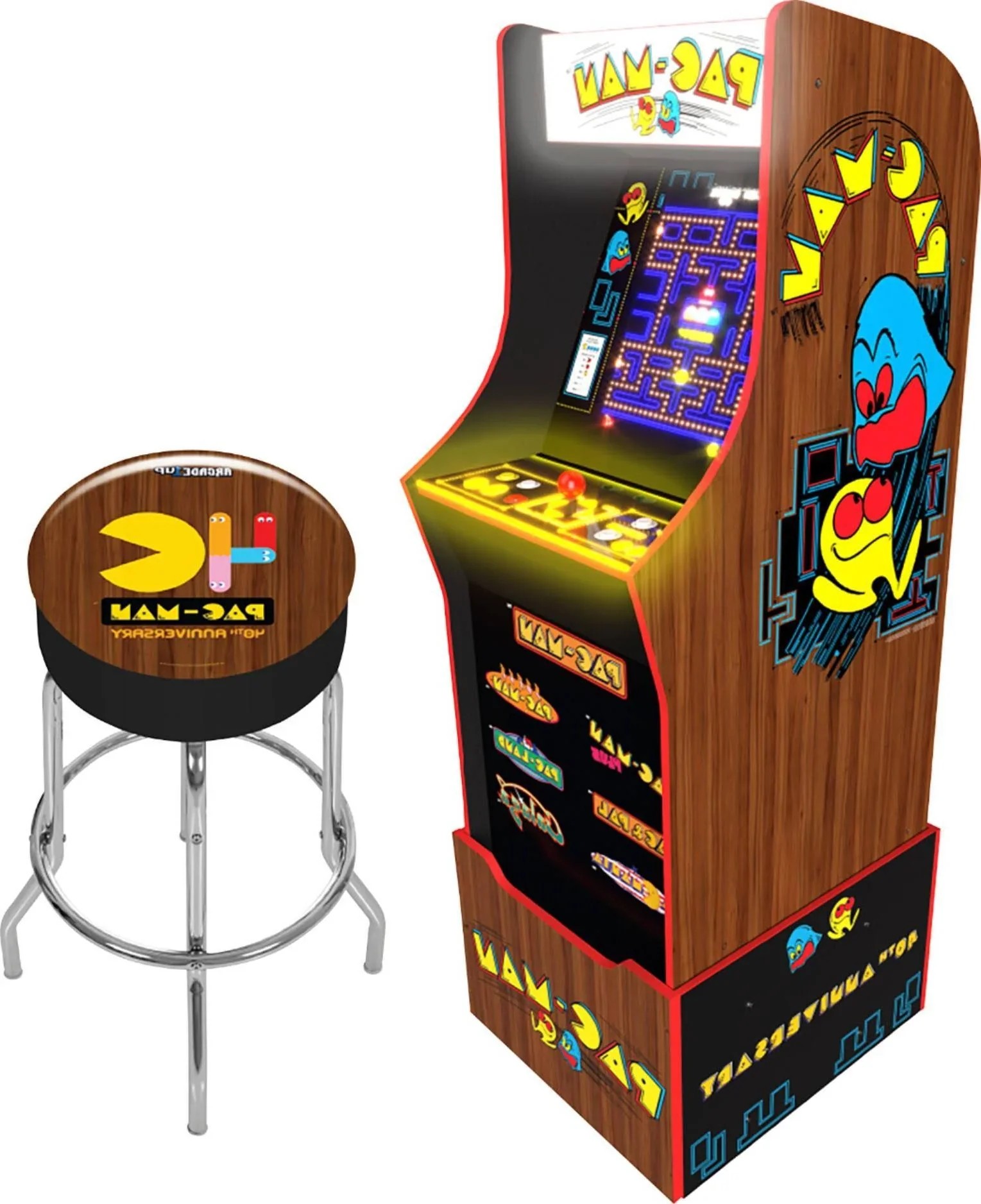 Limited Prime Select 40th Anniversary Pac-Man Special Edition Arcade Machine Sensible