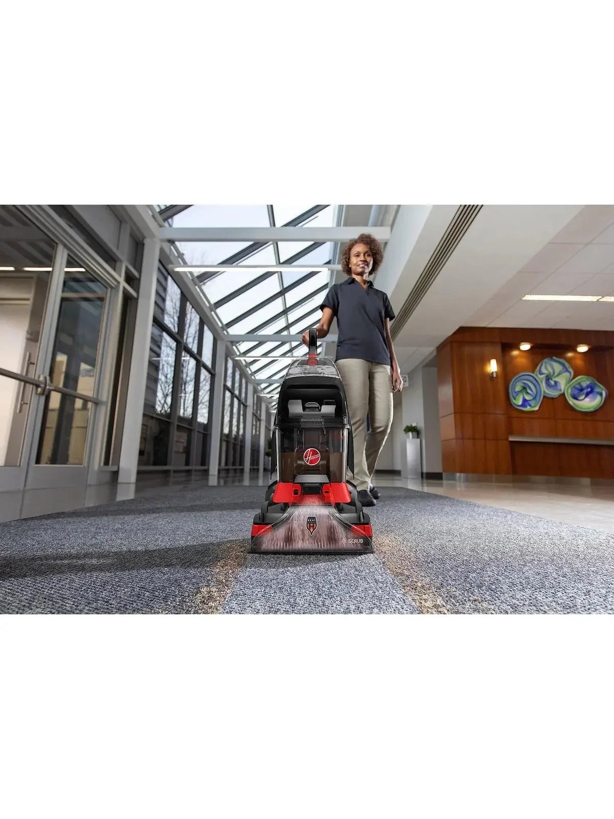 Limited Everyday Co Hoover Commercial PowerScrub XL Spot Extractor Carpet Cleaner CH68000V Black Budget