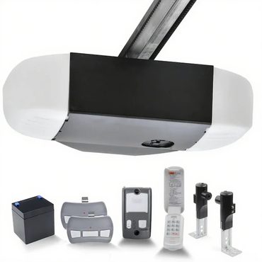 Premium Open Market 1.25-HP Rtp Belt Drive Garage Door Opener Battery Back-up Reliable