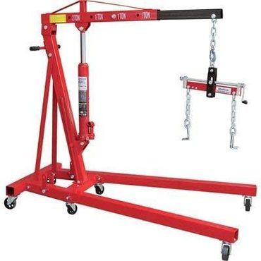 2026 Debut Fresh Find Strongway Hydraulic Engine Hoist with Load Leveler C 2-Ton Capacity, 1in.-82 5/8in. Lift Range Reliable