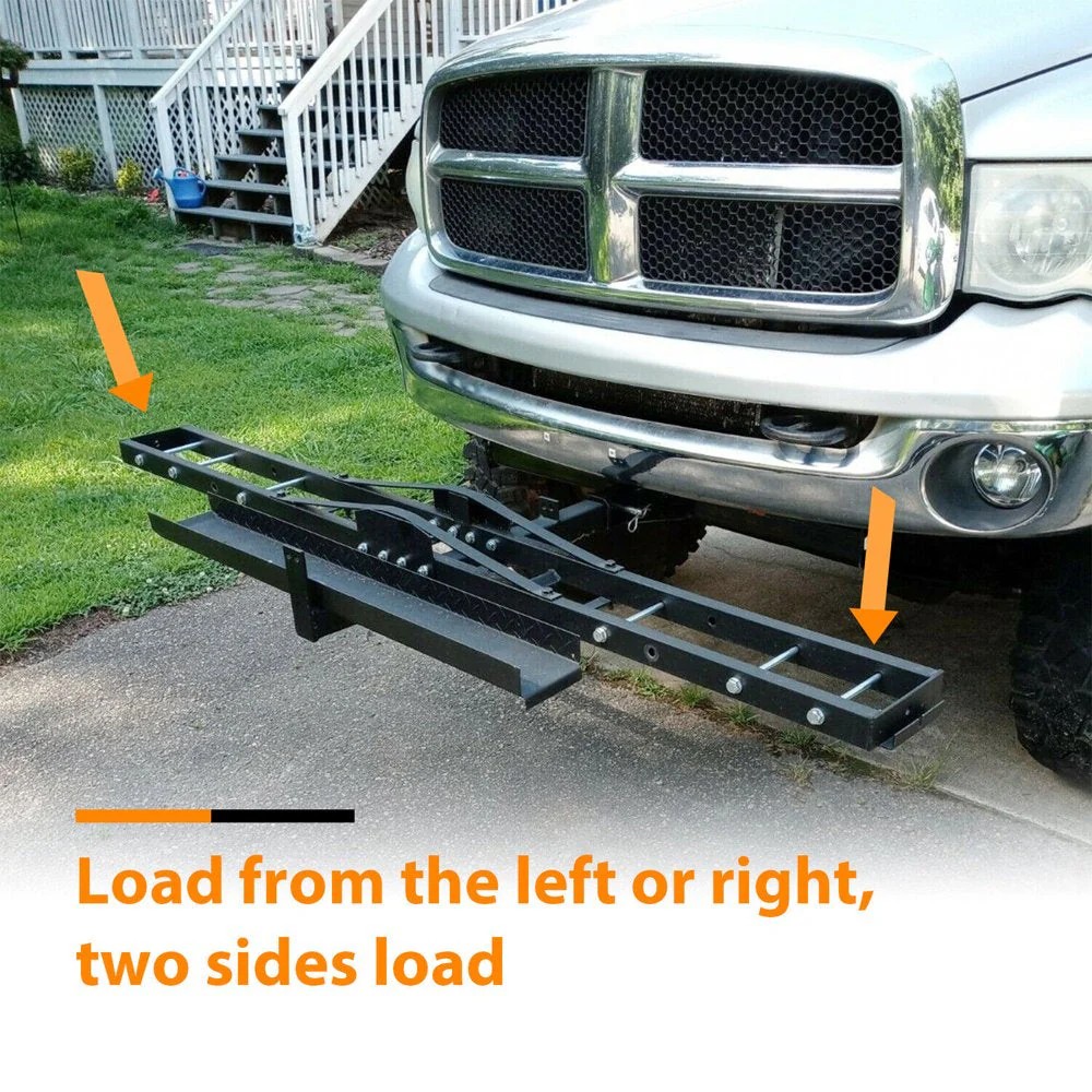 Select Pure Value KOJEM 500 Lbs Heavy Duty Motorcycle Dirt Bike Scooter Carrier Hitch Rack Fine