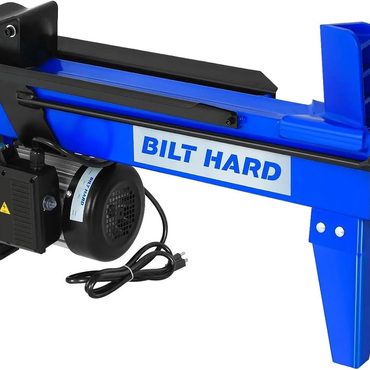 Genuine True Basics BILT HARD Log Splitter 6.5 Ton, Wood Splitter Electric Powered 15Amp with Hydraulic Ram Budget