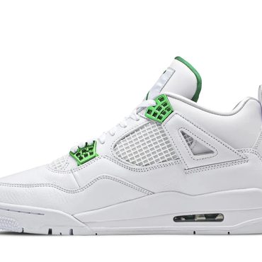 Limited True Basics Jordan 4 Retro 'Green Metallic' Practical