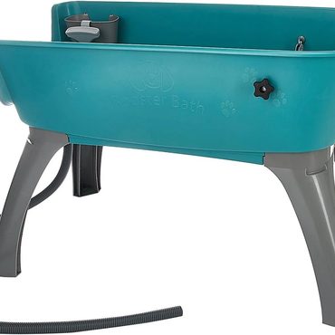Popular Everyday Co Booster Bath Elevated Pet Bathing X-Large,blue Fine