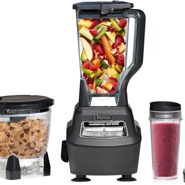 Select Fresh Find Ninja BL770 Mega Kitchen System, 1500W Blender & Processor, 72oz Pitcher, 64oz Bowl, 16oz To-Go Cups, Black Budget