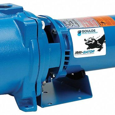 Limited Basic Line Goulds GT15 1.5 HP Self-Priming Centrifugal Pump, Single Phase, Blue Enhanced