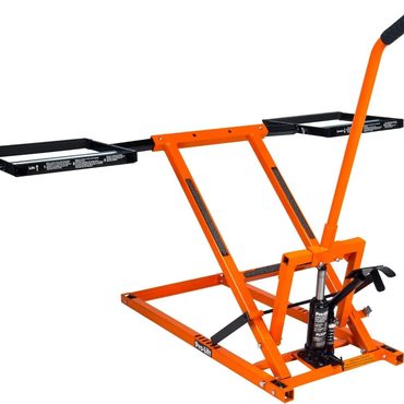 Limited Standard Goods Pro-LifT Lawn Mower Lift Jack - 350 Lbs Capacity for Tractors and Zero Turn Lawn Mowers Practical
