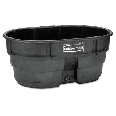Limited Pure Value Rubbermaid FG424500BLA Livestock Tank (Model Year 2025), 150 Gallon Capacity, Plastic, Black Budget