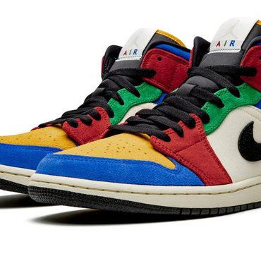 2026 Upgraded Open Market Air Jordan 1 Mid "Blue The Great - Fearless" Budget